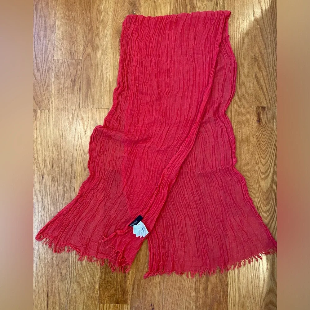 Cotton On red scarf
